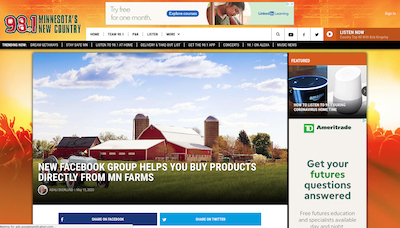 Minnesotas County 98.1