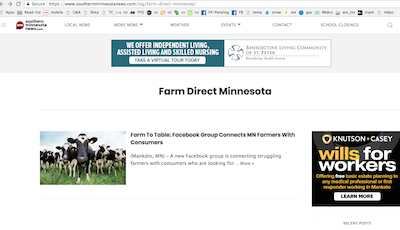 Southern Minnesota News