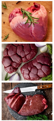 Minnesota farm-direct organ meats including liver, heart, tongue and specialty cuts