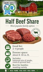 Half beef share guide